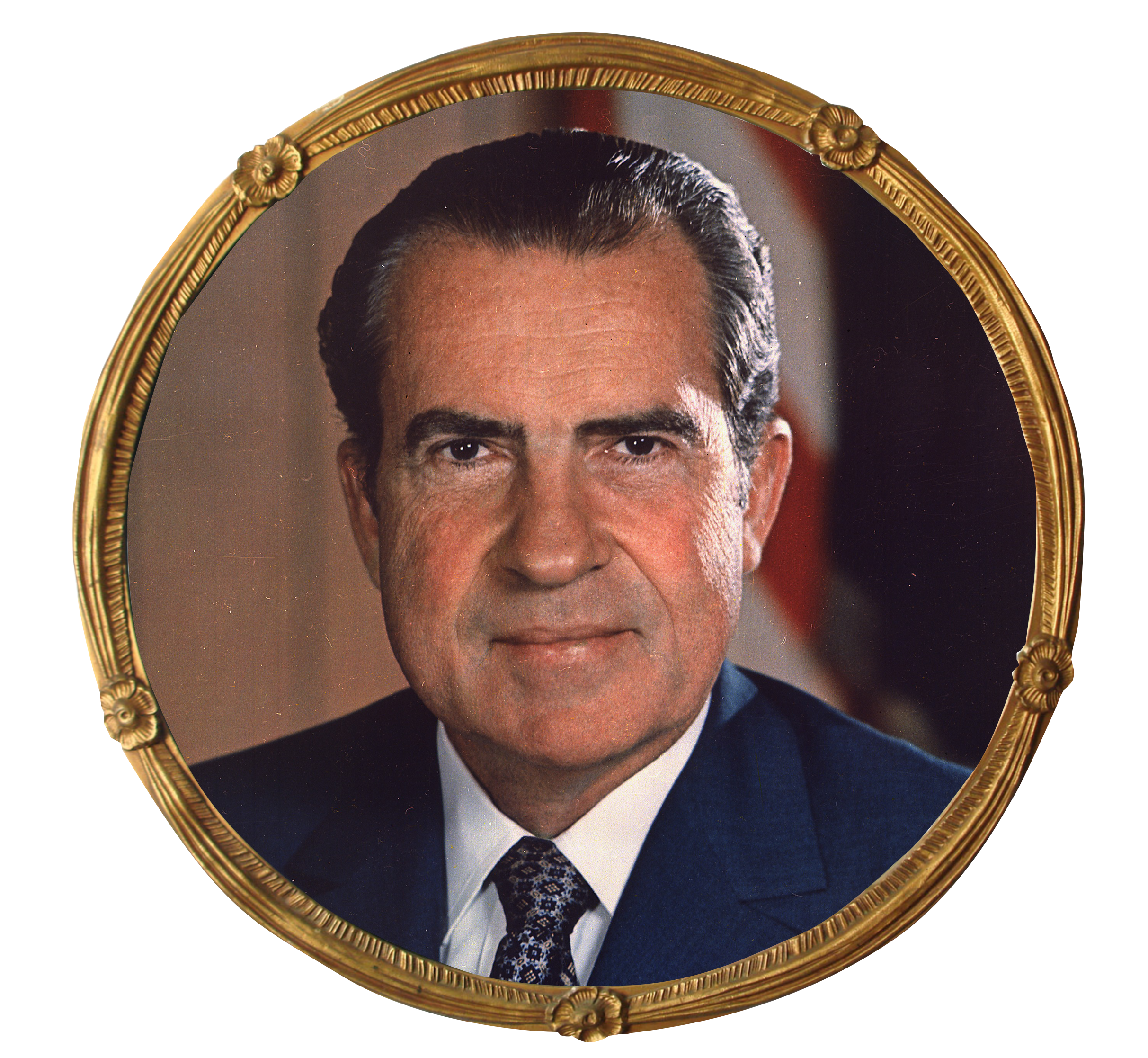 Nixon in mirror